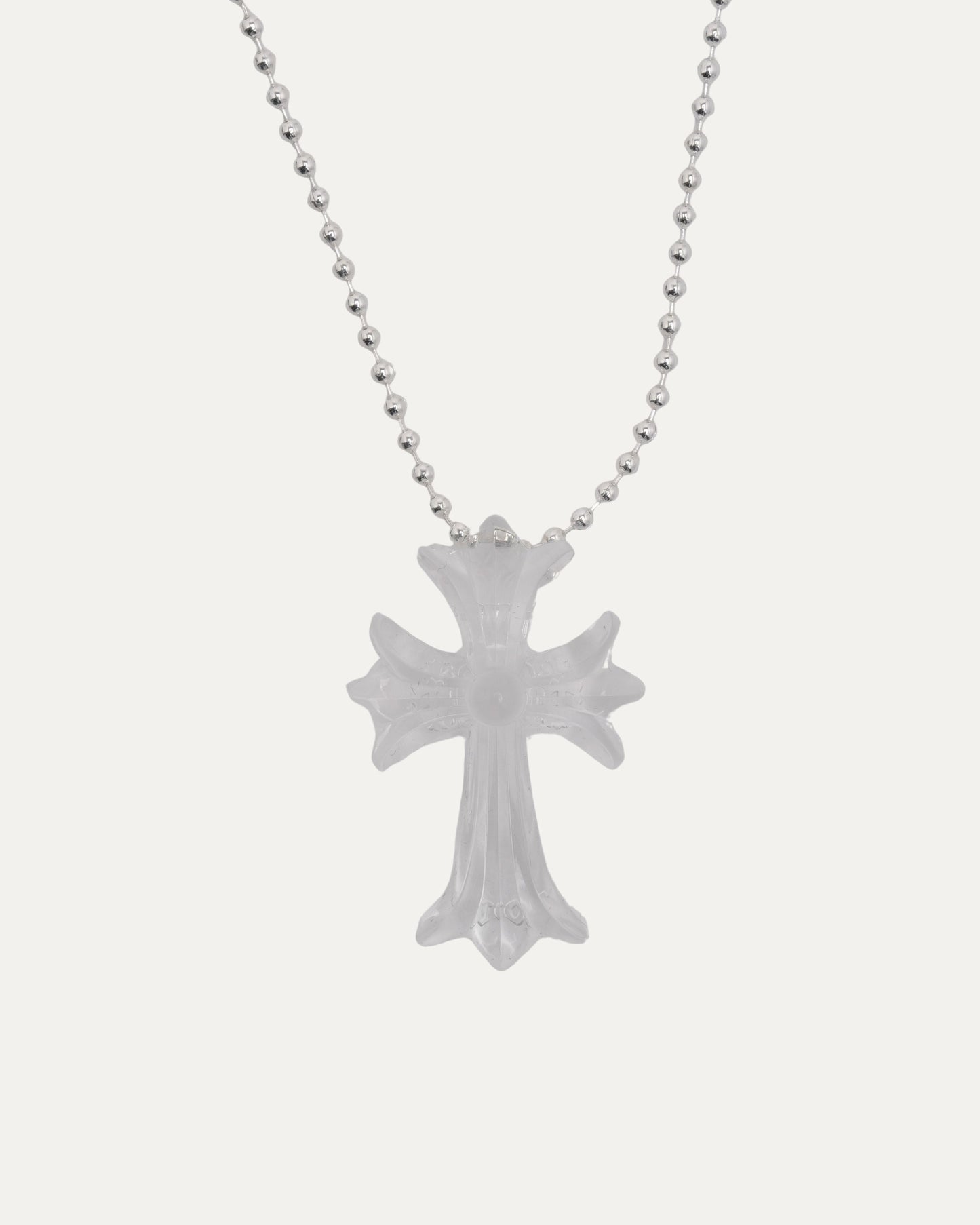 Silichrome Cross Necklace