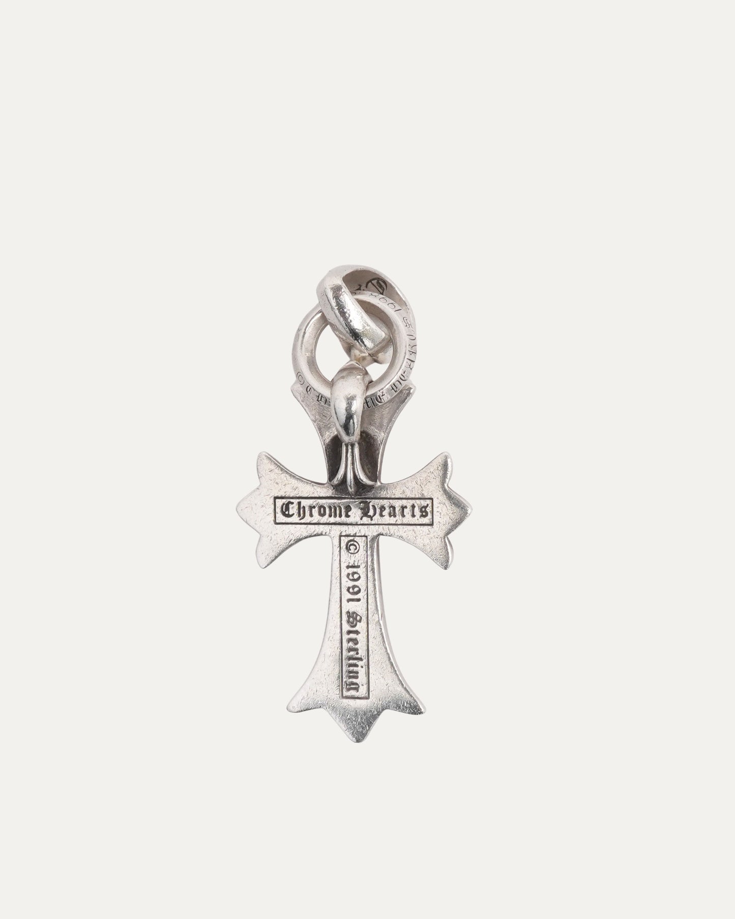 Silver Cross Pendant with Bale