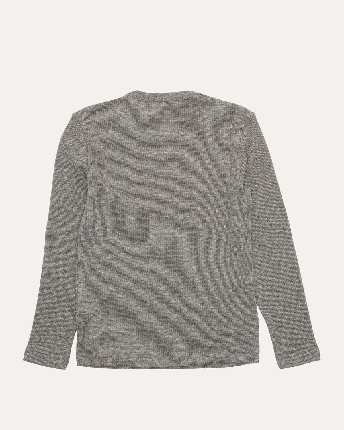 Embroidered Thermal Long Sleeve T-Shirt