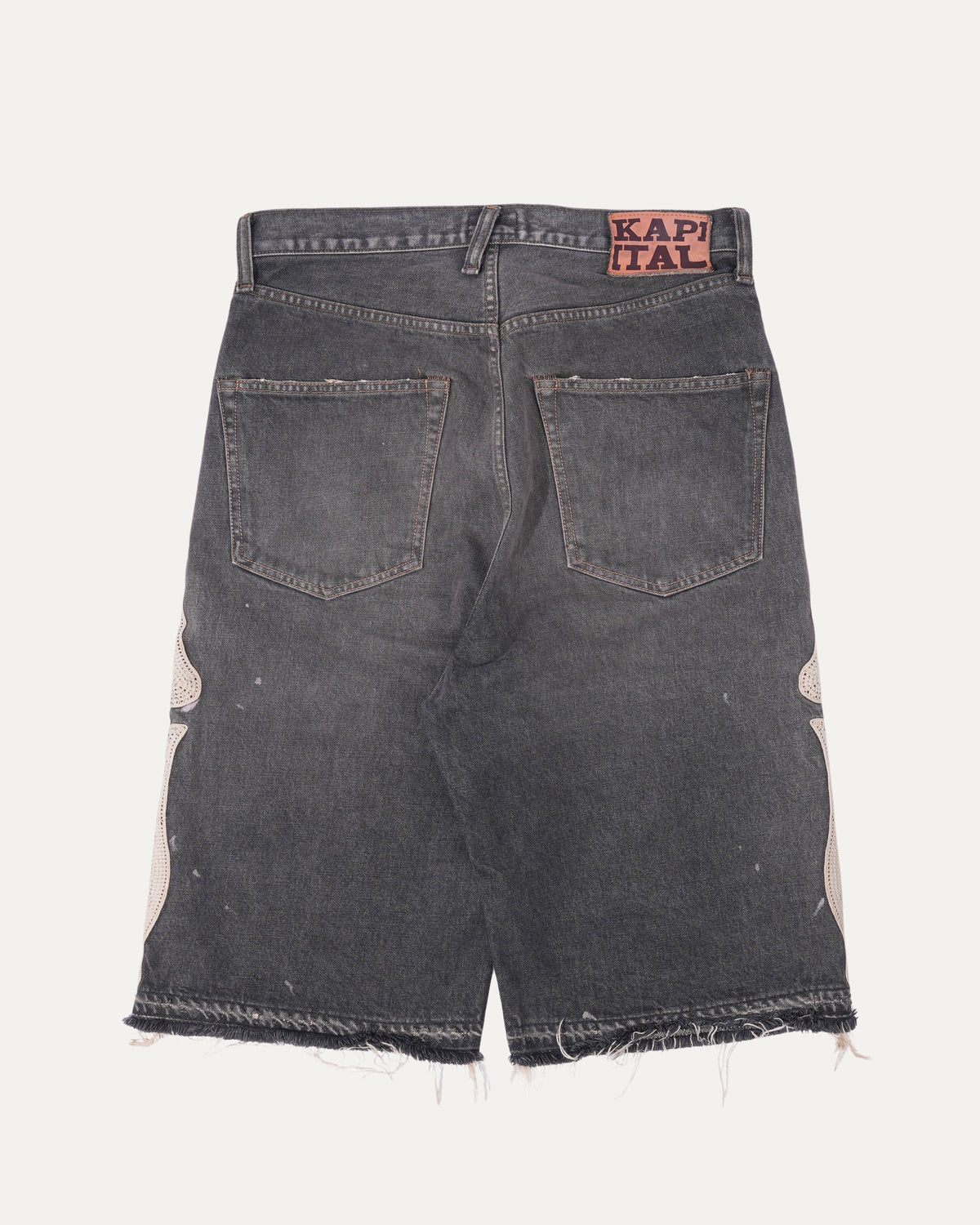 OG Skeleton Denim Shorts