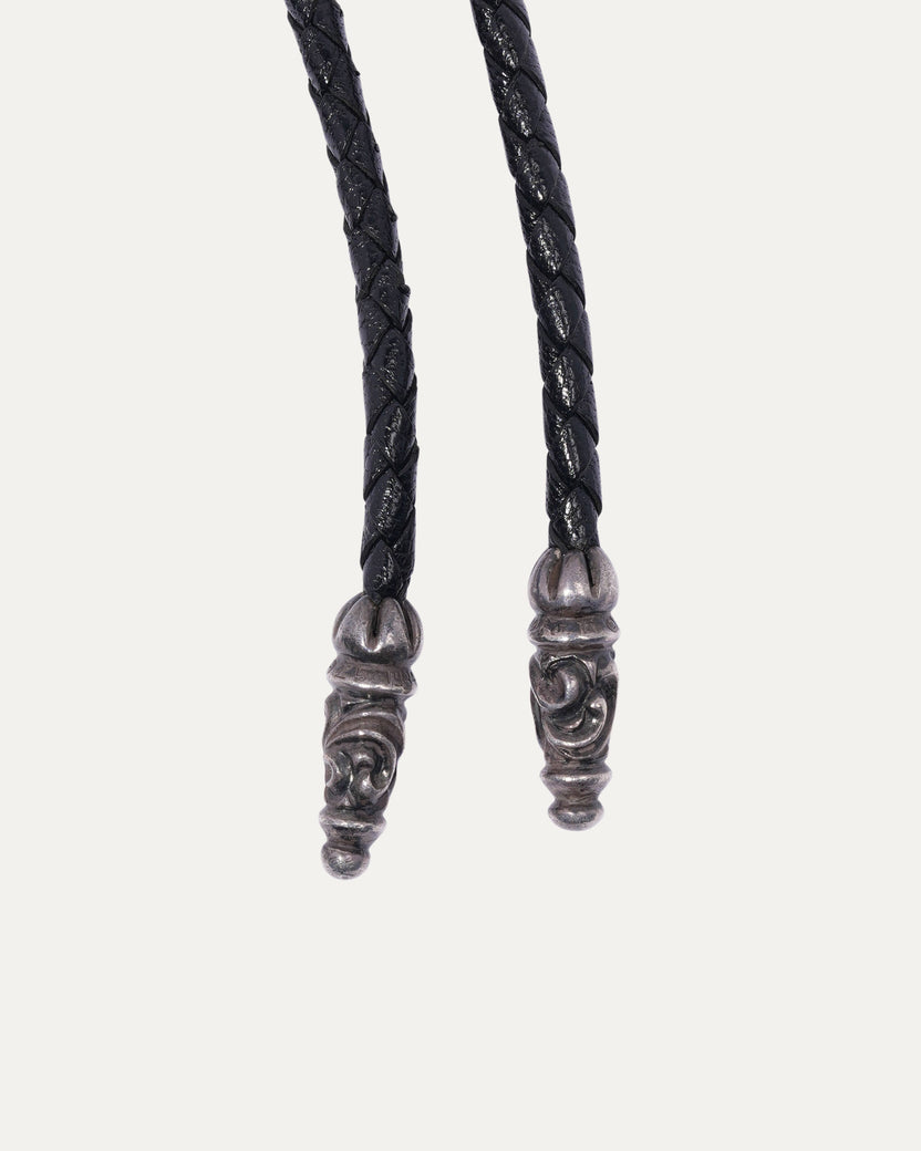 Oval Cross Bolo Tie