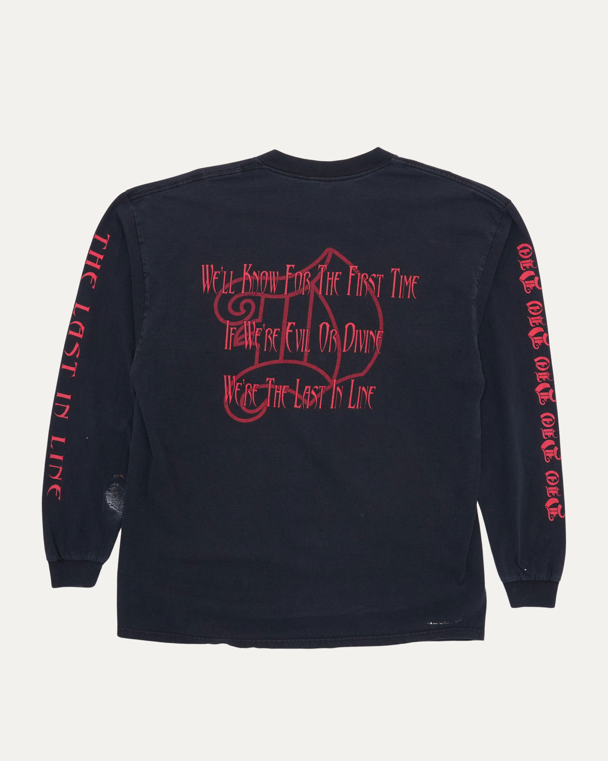 Dio "We'll Know the First Time" Long Sleeve T-Shirt