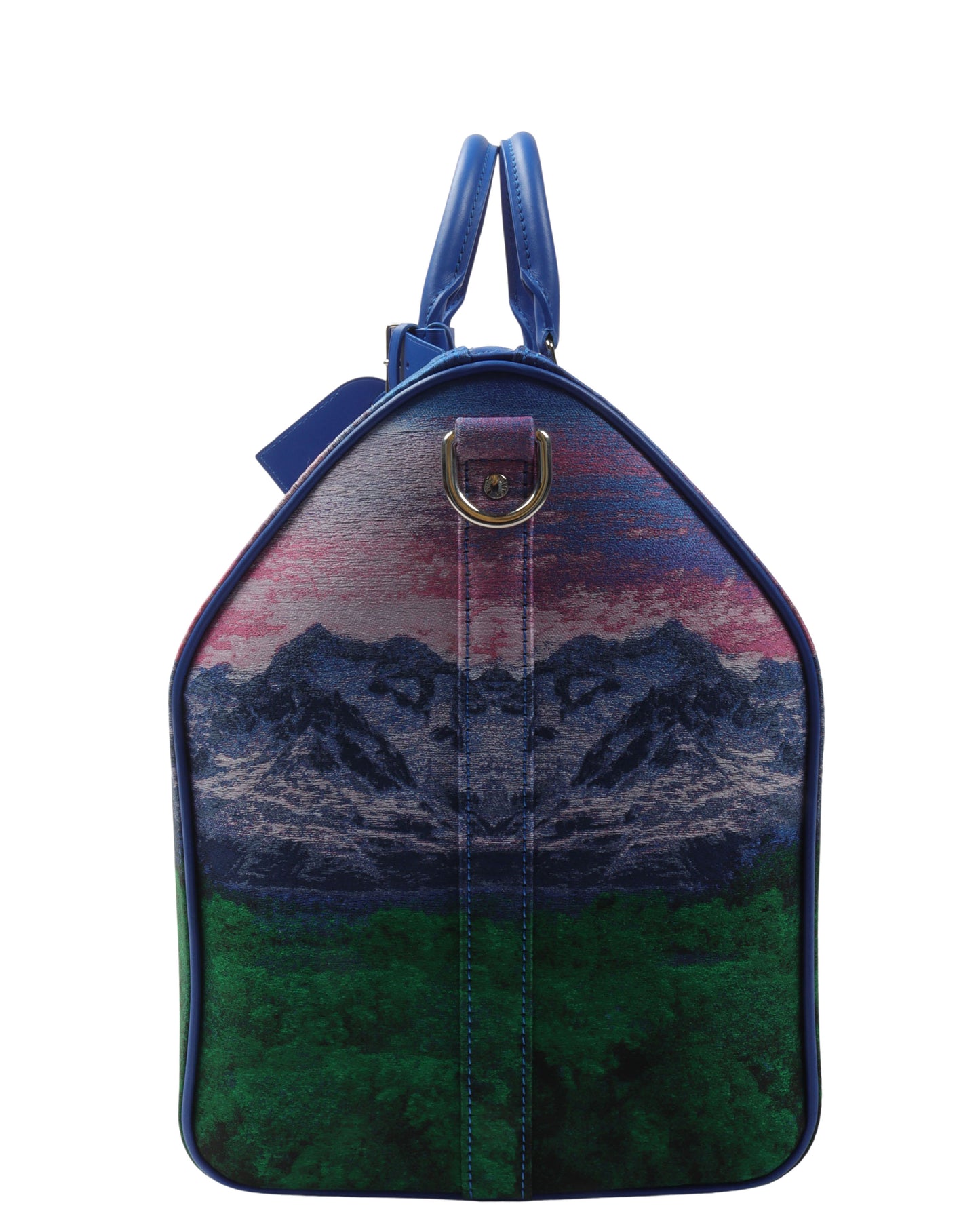 Multicolor Jacquard Polyester Landscape Keepall 50 Bandouliere (2022)