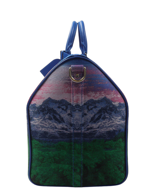 Multicolor Jacquard Polyester Landscape Keepall 50 Bandouliere (2022)