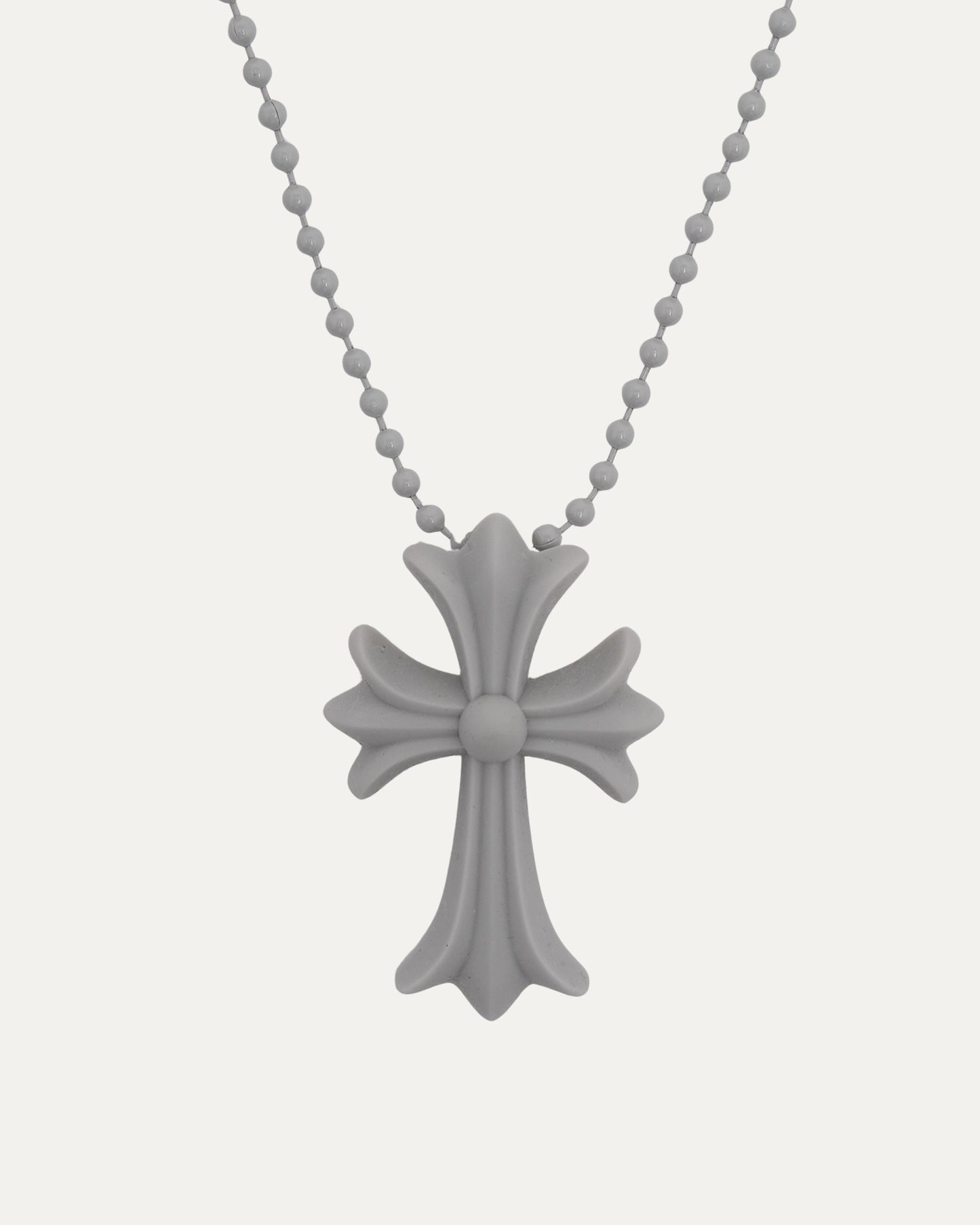 Silichrome Cross Necklace