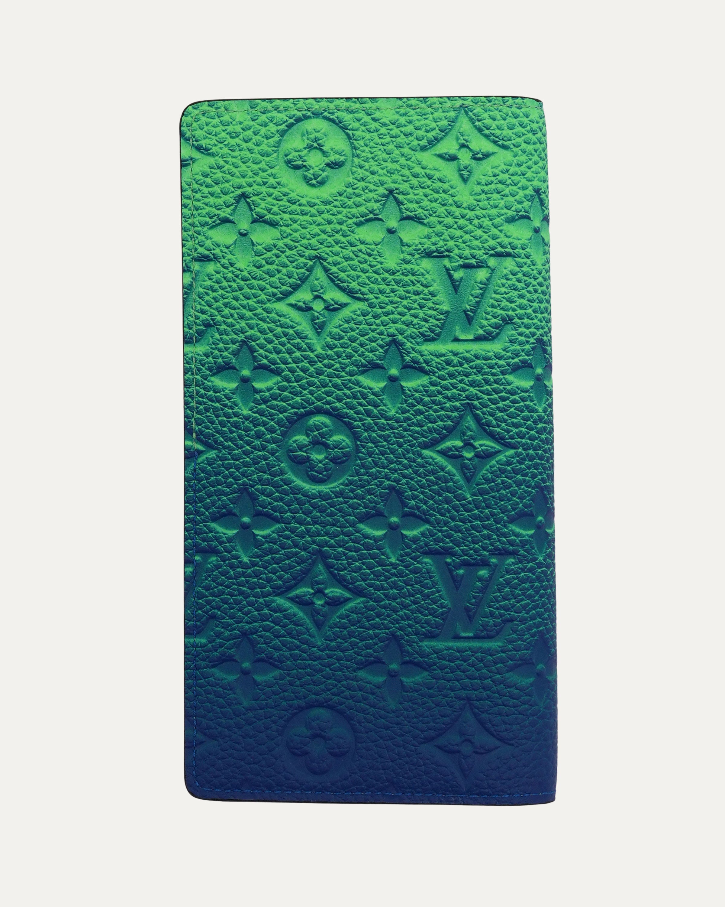 Louis Vuitton Gradient Embossed Monogram Brazza Wallet – Justin Reed
