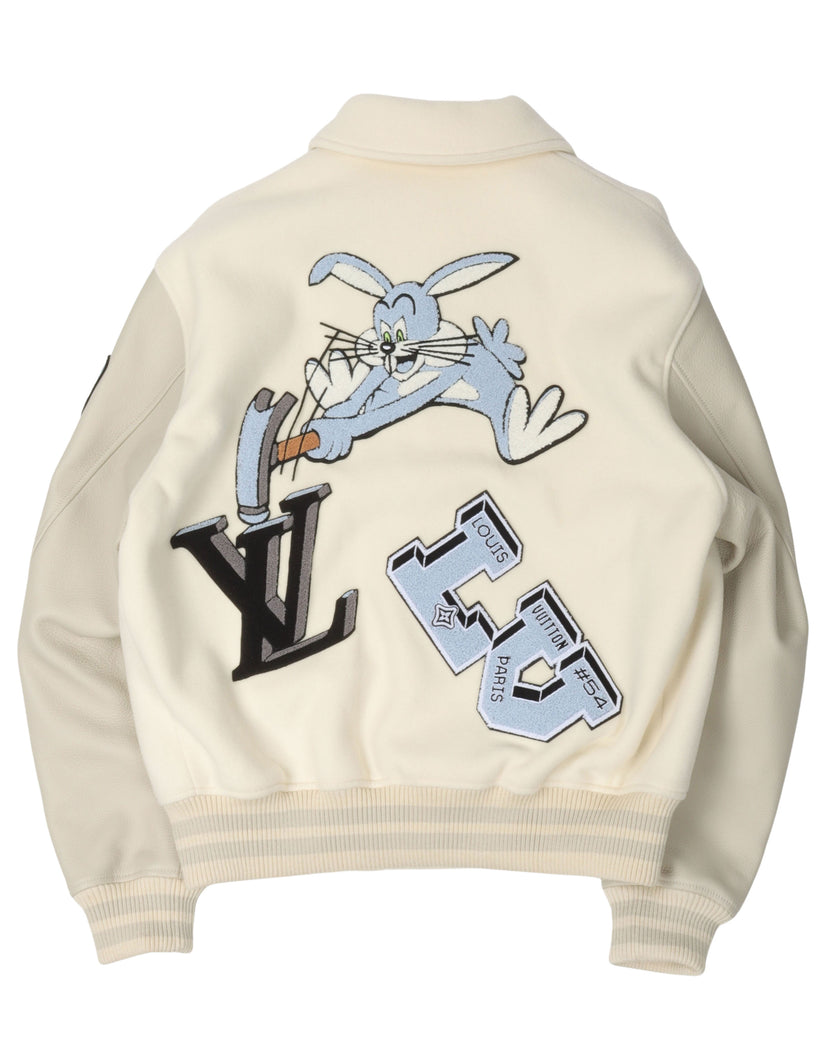 Multi Patch Rabbit Varsity Jacket - Louis Vuitton
