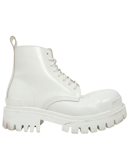 Leather Strike Boots