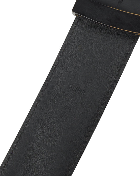 Damier Monogram Leather Belt