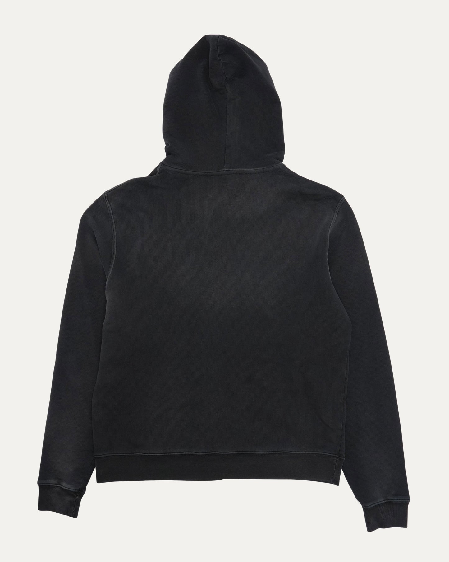 Crest Appliqué Zip Up Hoodie