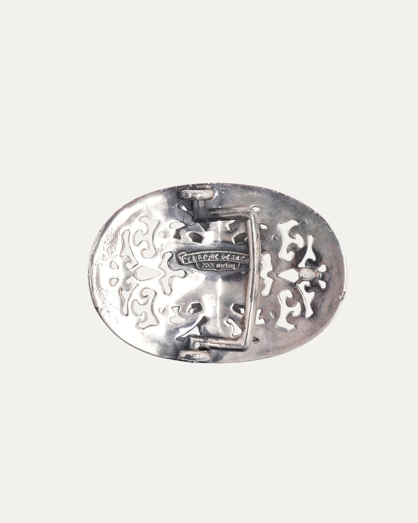 Diamond Oval Star Belt Buckle