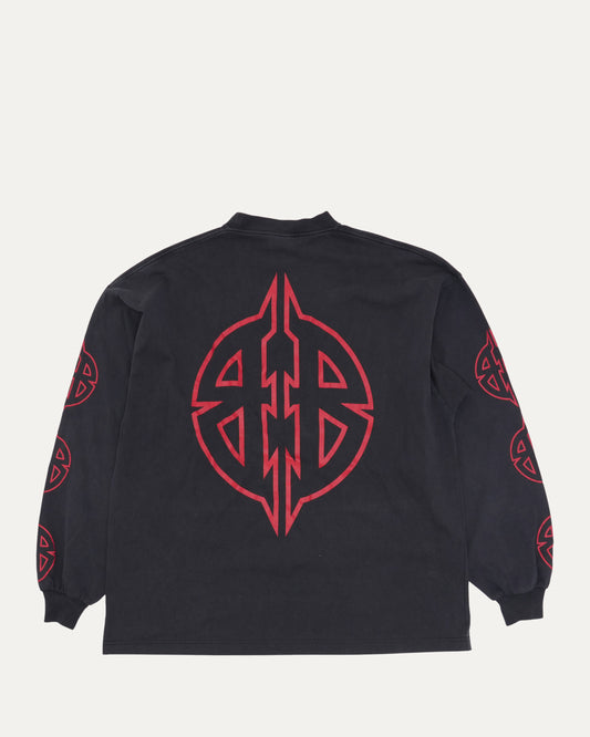 Metal Logo Long Sleeve T-Shirt