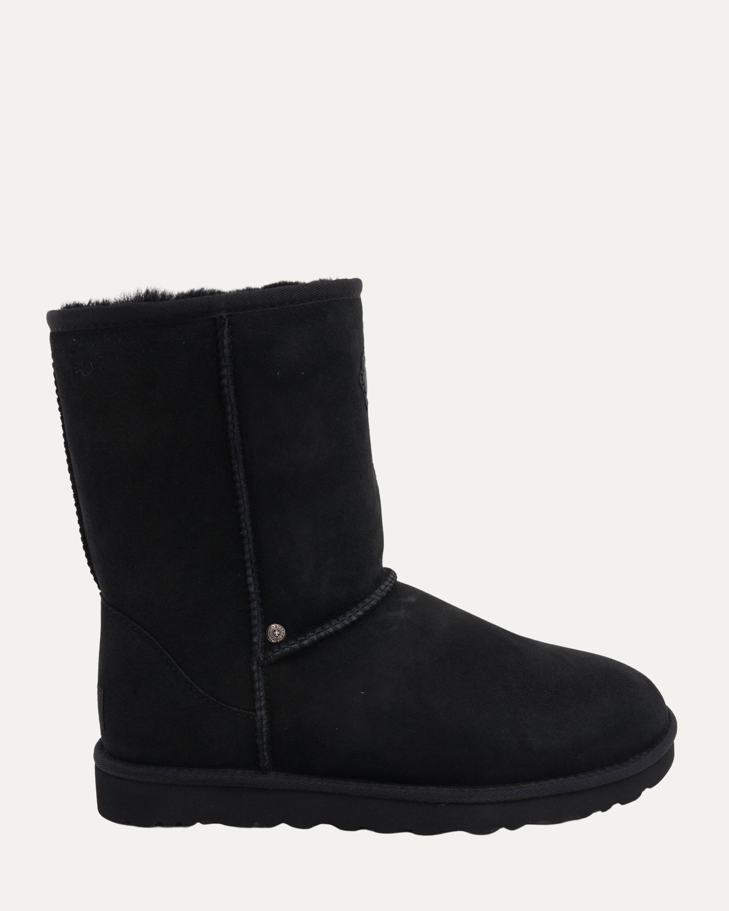 Cross Embellished Cross Patch Ugg Boots