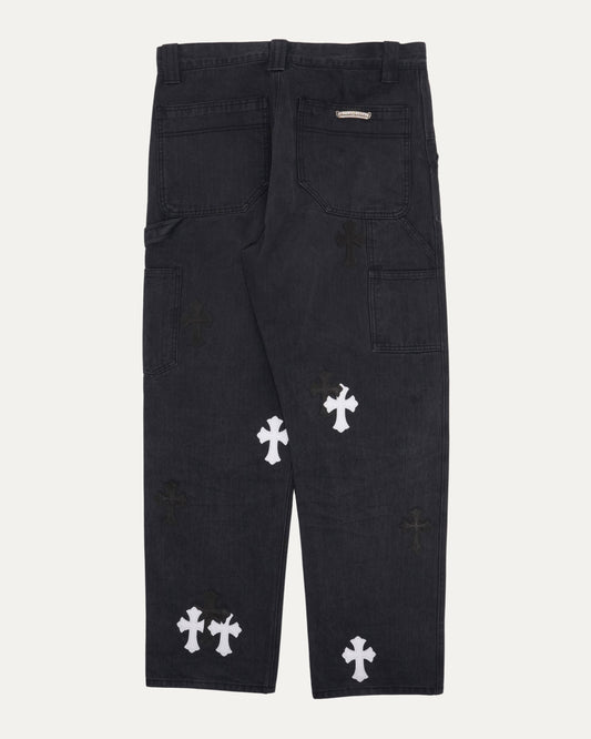 Cross Patch Carpenter Pants