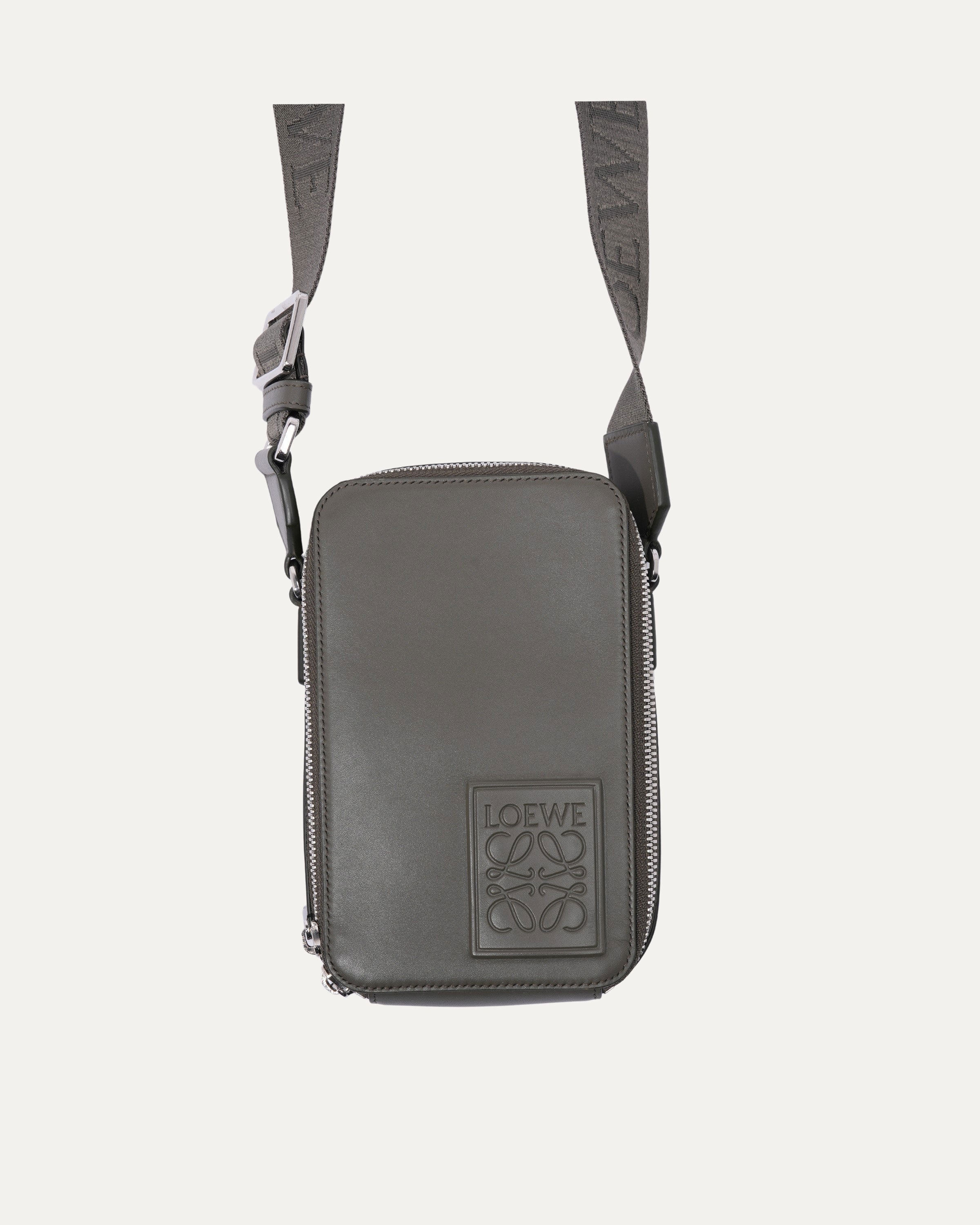 Vertical Crossbody Pocket Bag