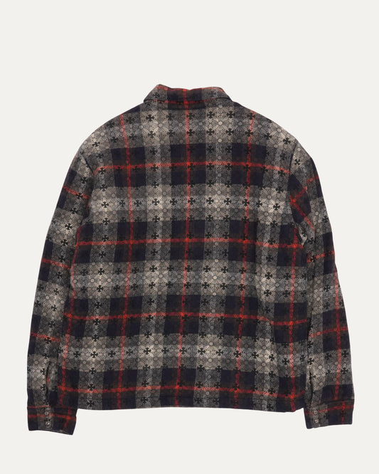 Monogram Flannel Work Dog Shirt