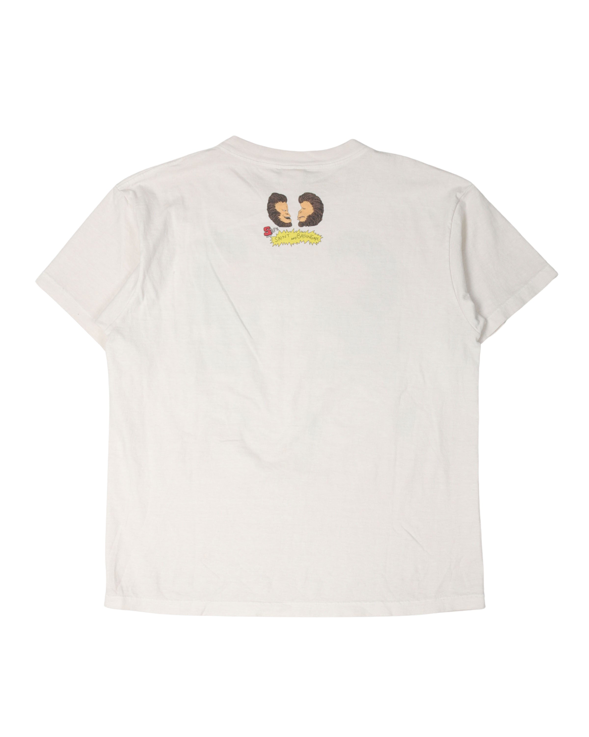 BAPE Beavis and Butthead Parody T-Shirt