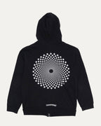 Psychedelic Plus Cross Zip Hoodie