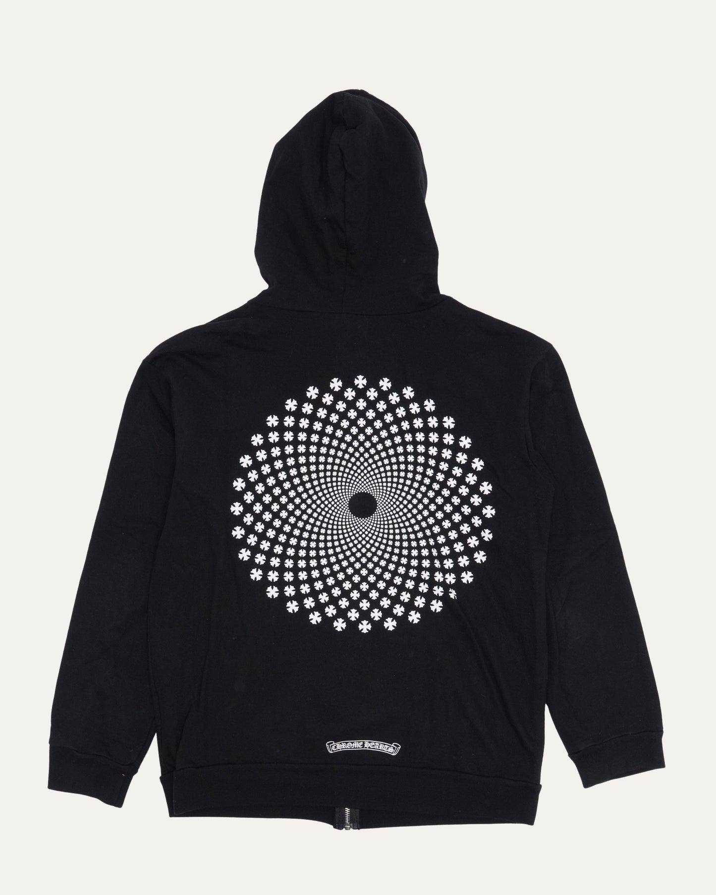 Psychedelic Plus Cross Zip Hoodie