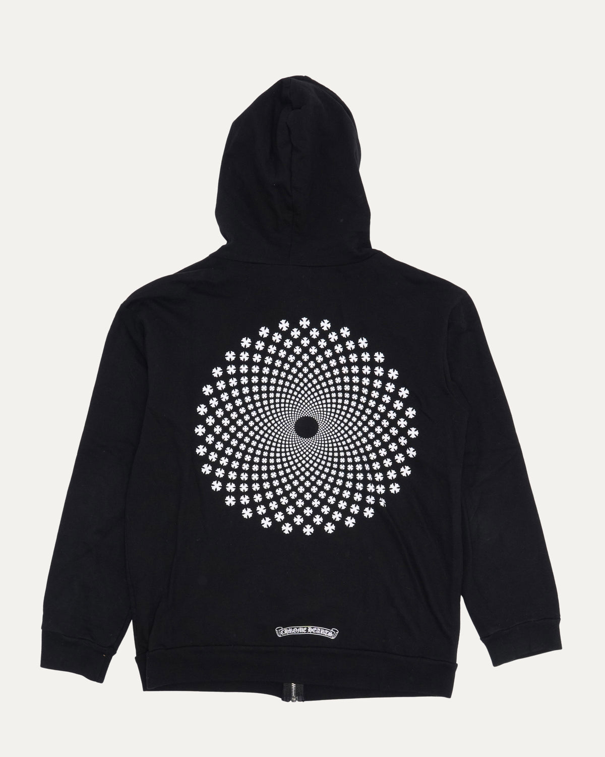 Psychedelic Plus Cross Zip Hoodie