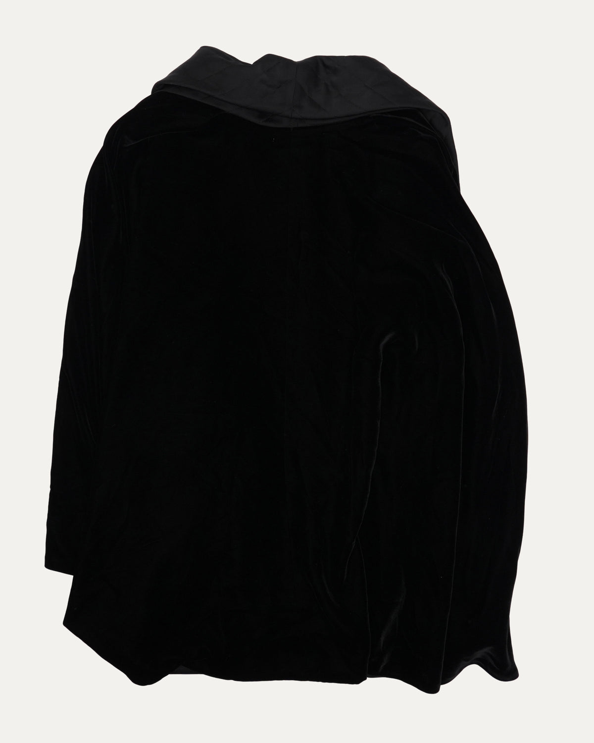 Quilted Velvet Cape