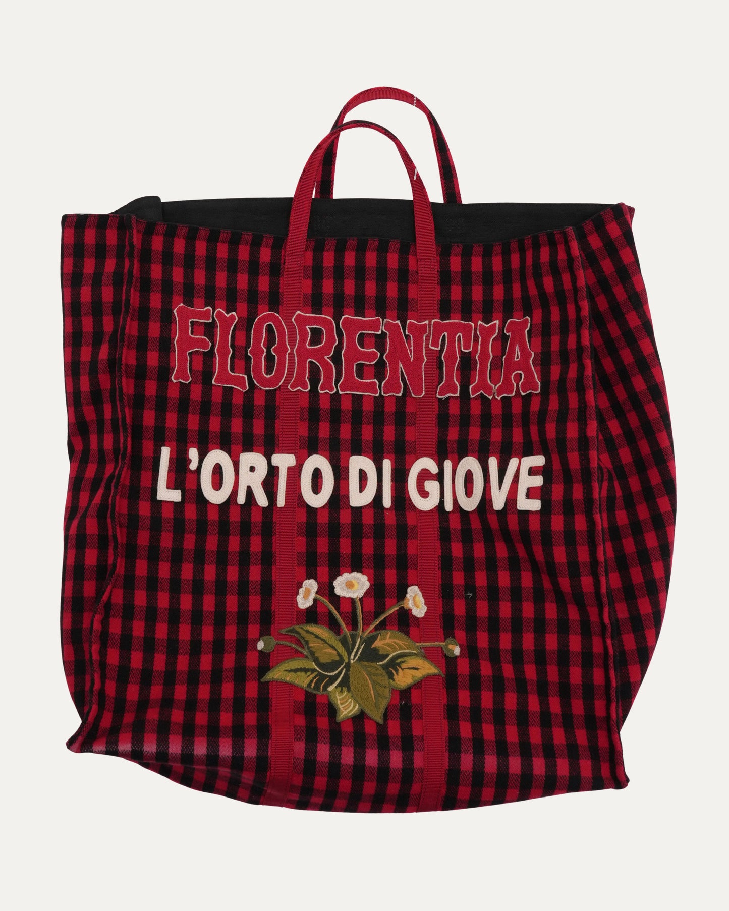 Plaid Florentina Tote Bag
