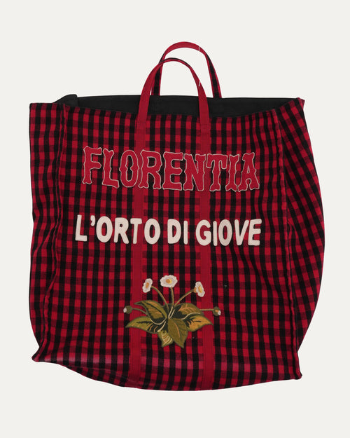 Plaid Florentina Tote Bag