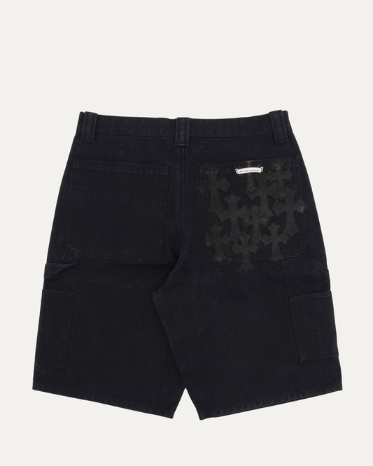 Cross Patch Double Knee Shorts