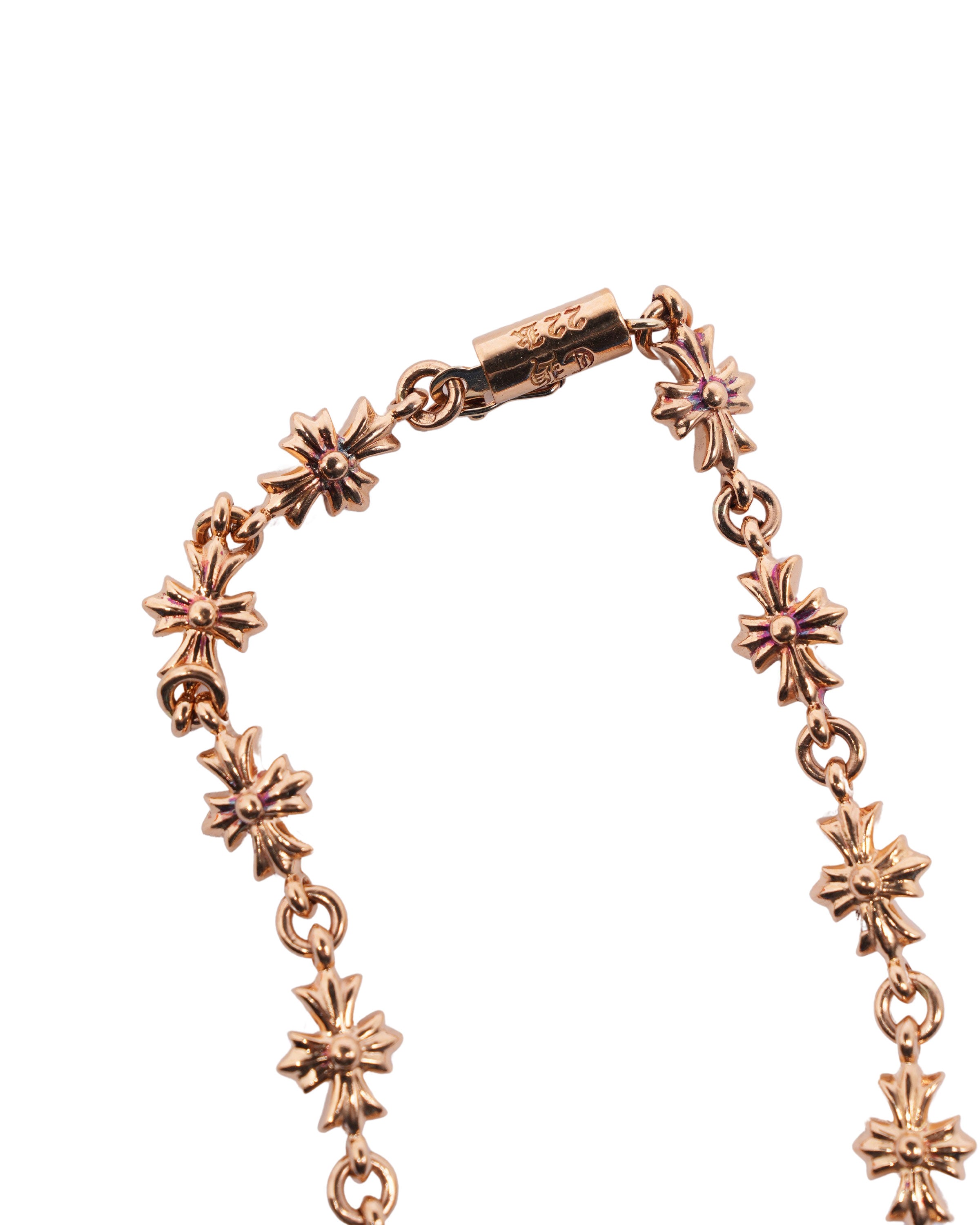 Gold Tiny E Bracelet