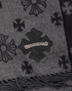 Cashmere Plus Cross Motif Blanket