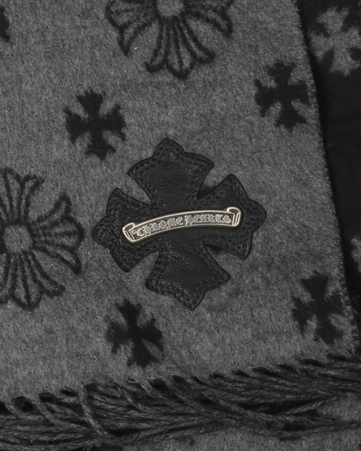Cashmere Plus Cross Motif Blanket