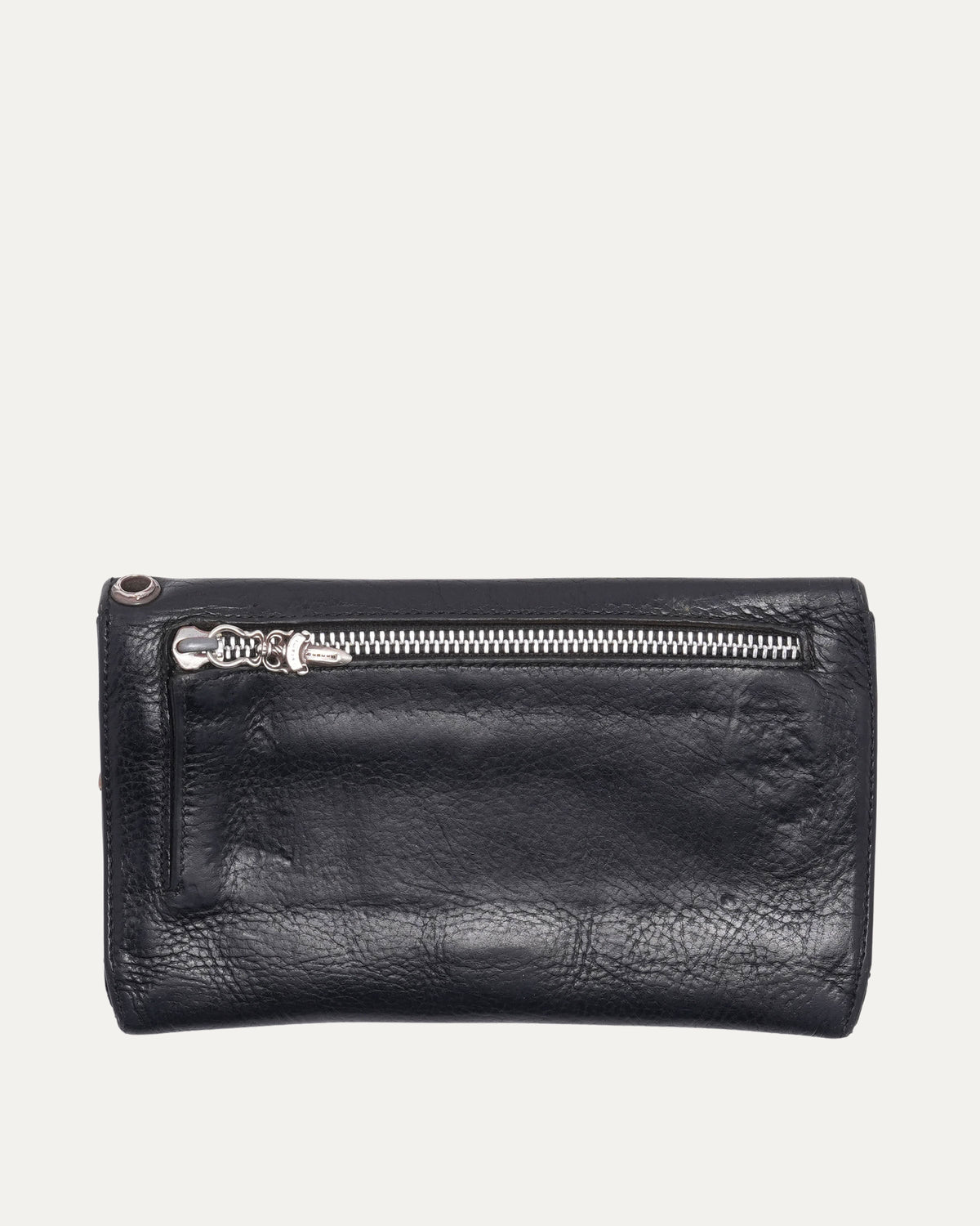 Leather Snap Wave Wallet