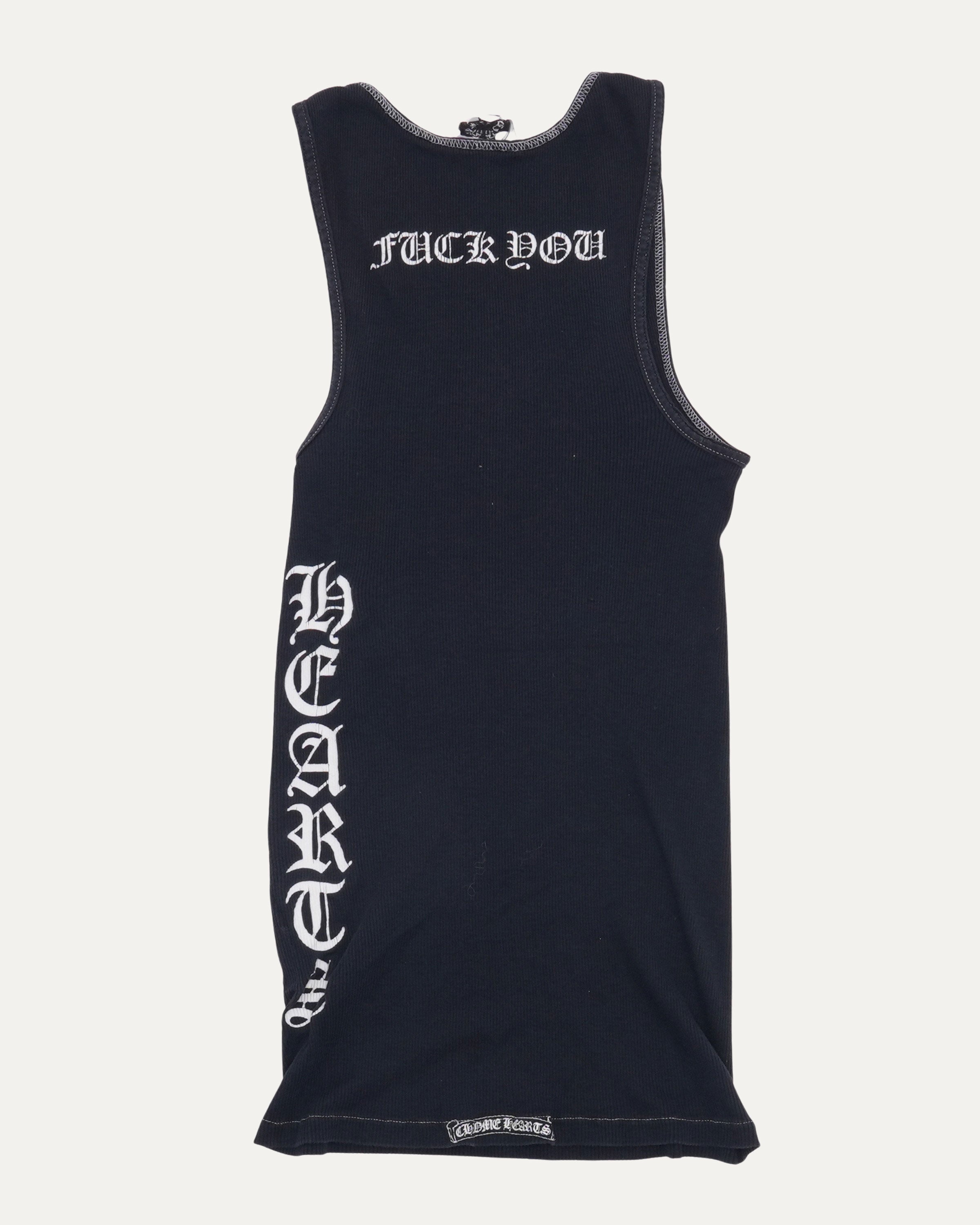 Chrome Hearts Vintage Fuck You Tank Top – Justin Reed
