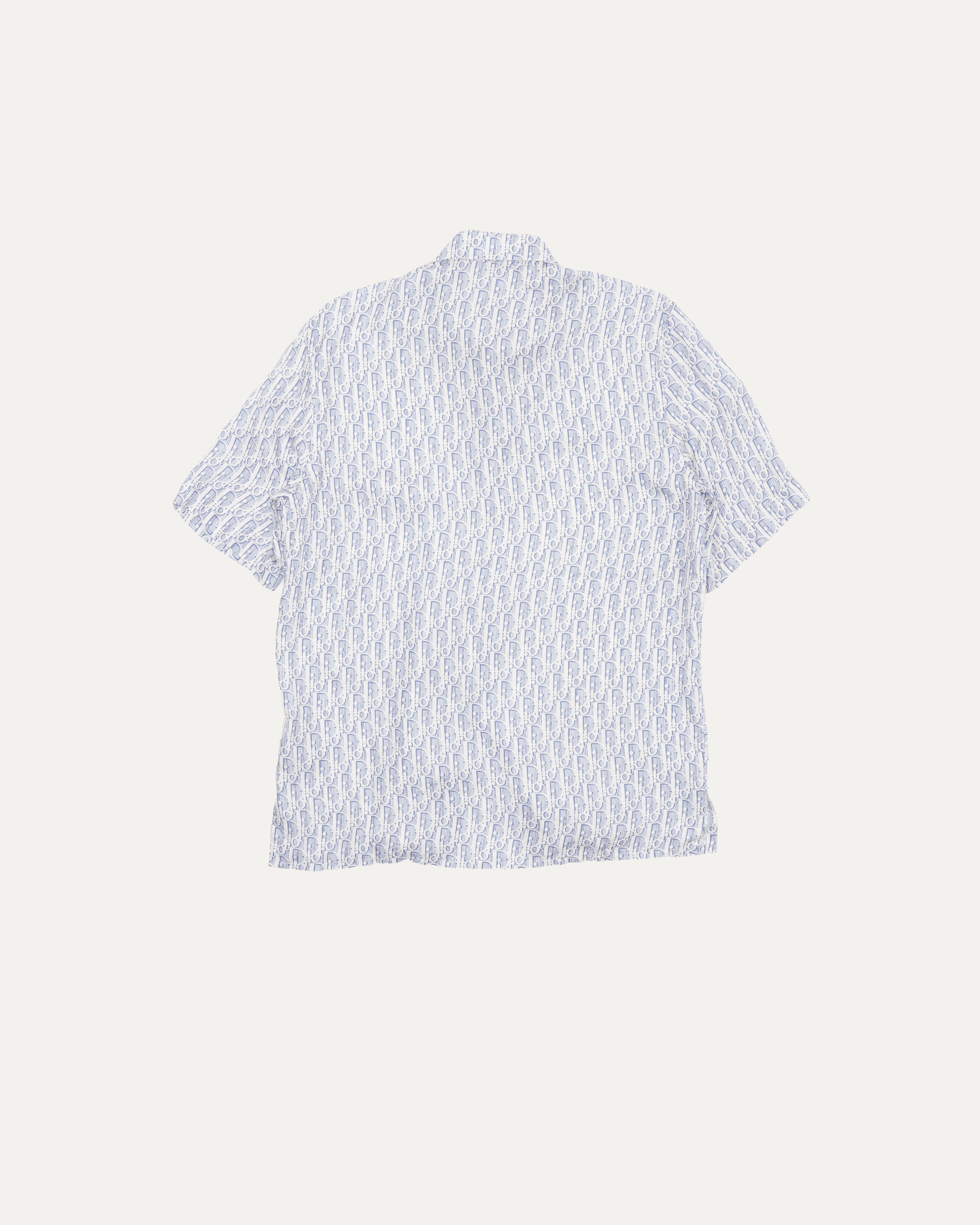 Oblique Monogram Silk Shirt