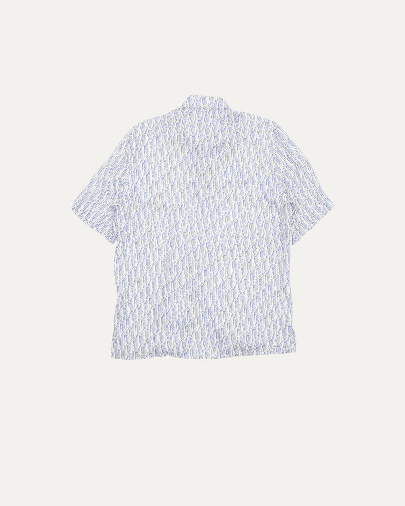 Oblique Monogram Silk Shirt