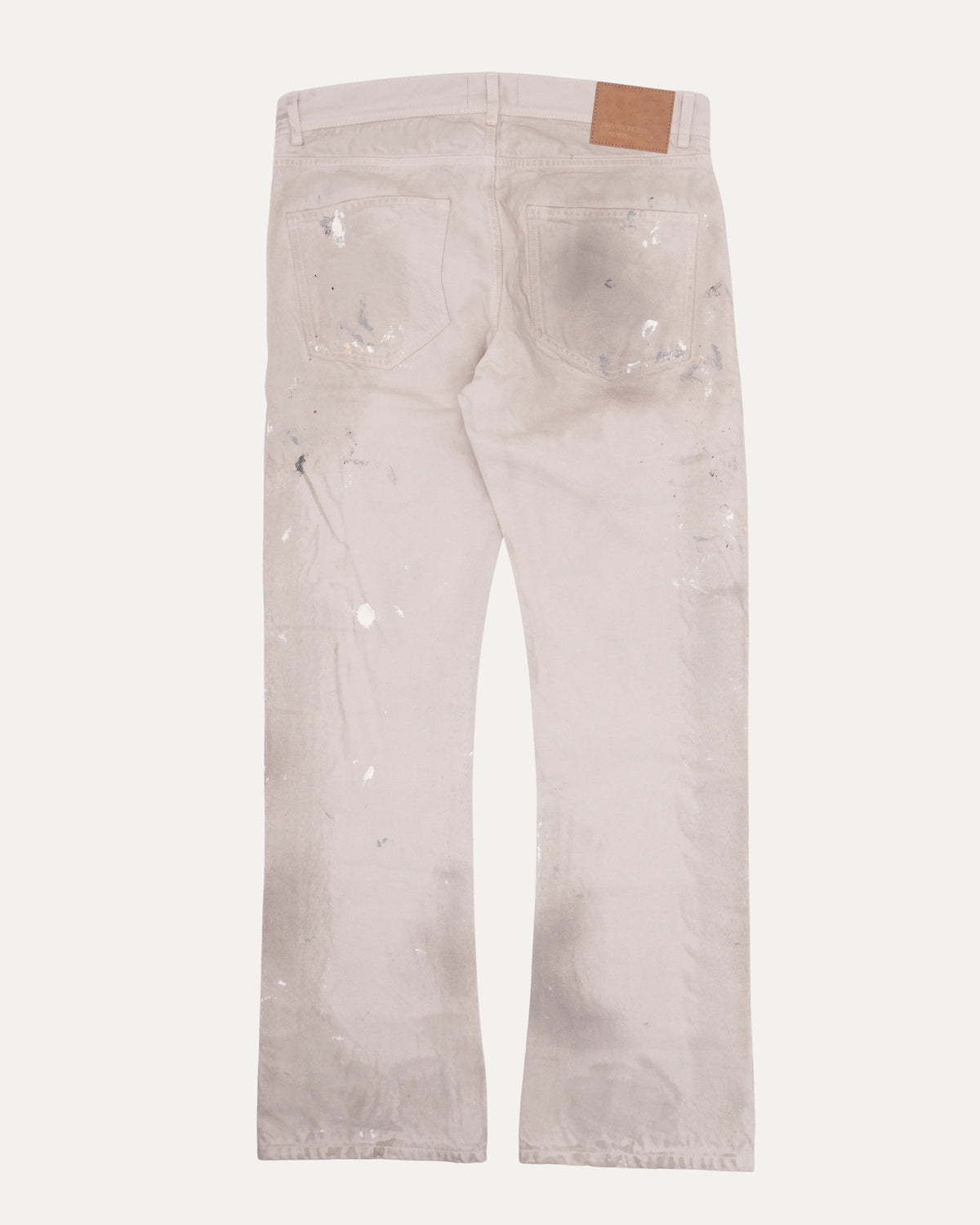 Paint Splatter Flare Jeans