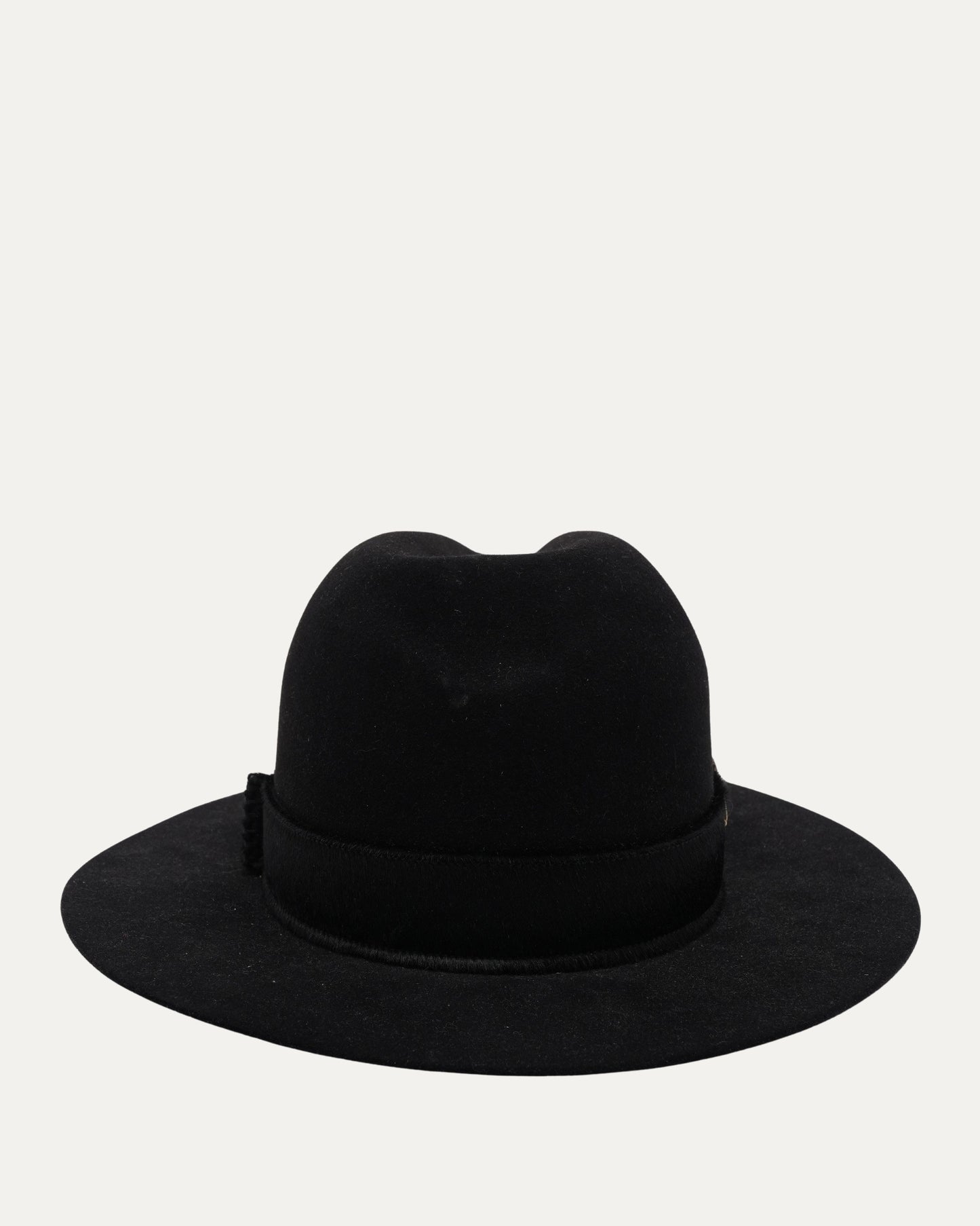 Safety Pin Embellished Cross Patch Fedora
