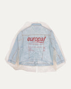 Europa Dry Cleaning Plastic Denim Jacket