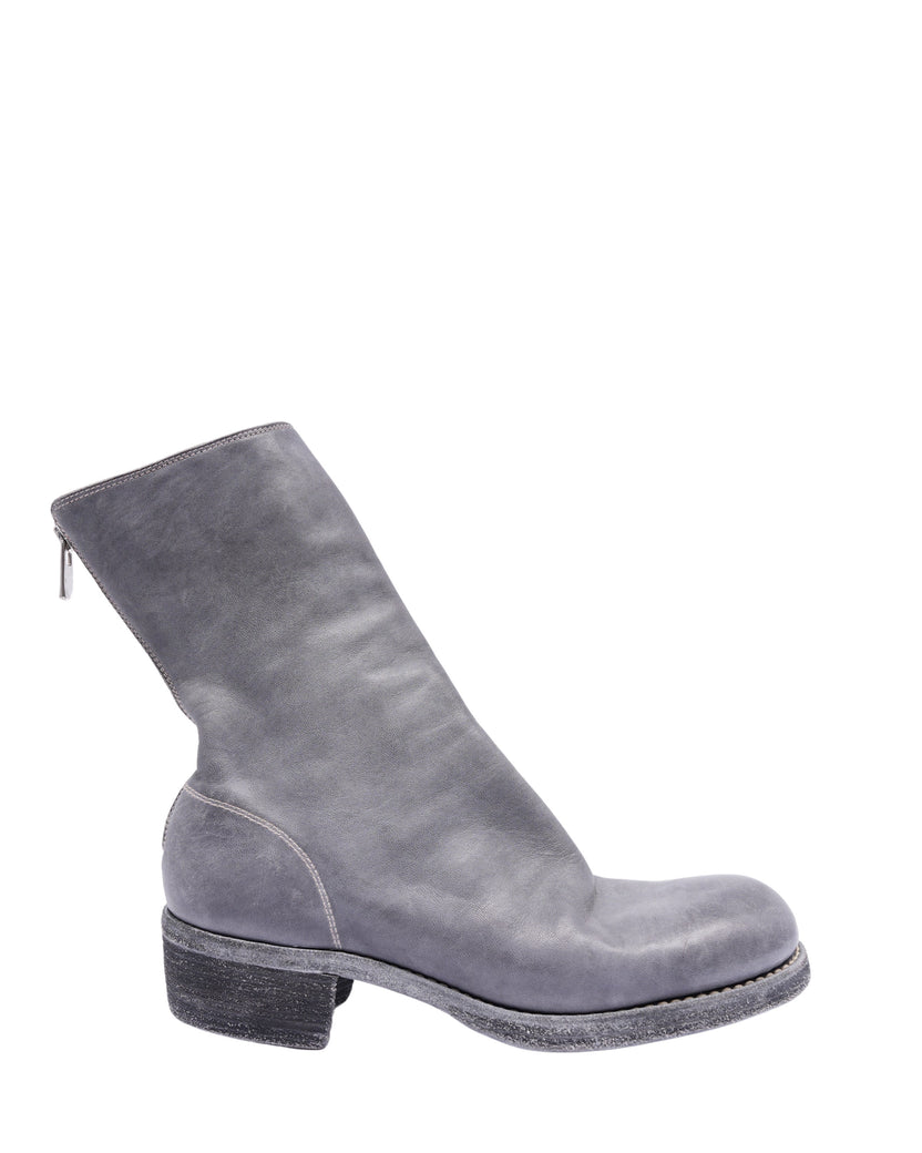 Kangaroo Leather 796 Back Zip Boot