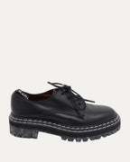 Contrast Stitch Lug Sole Oxfords