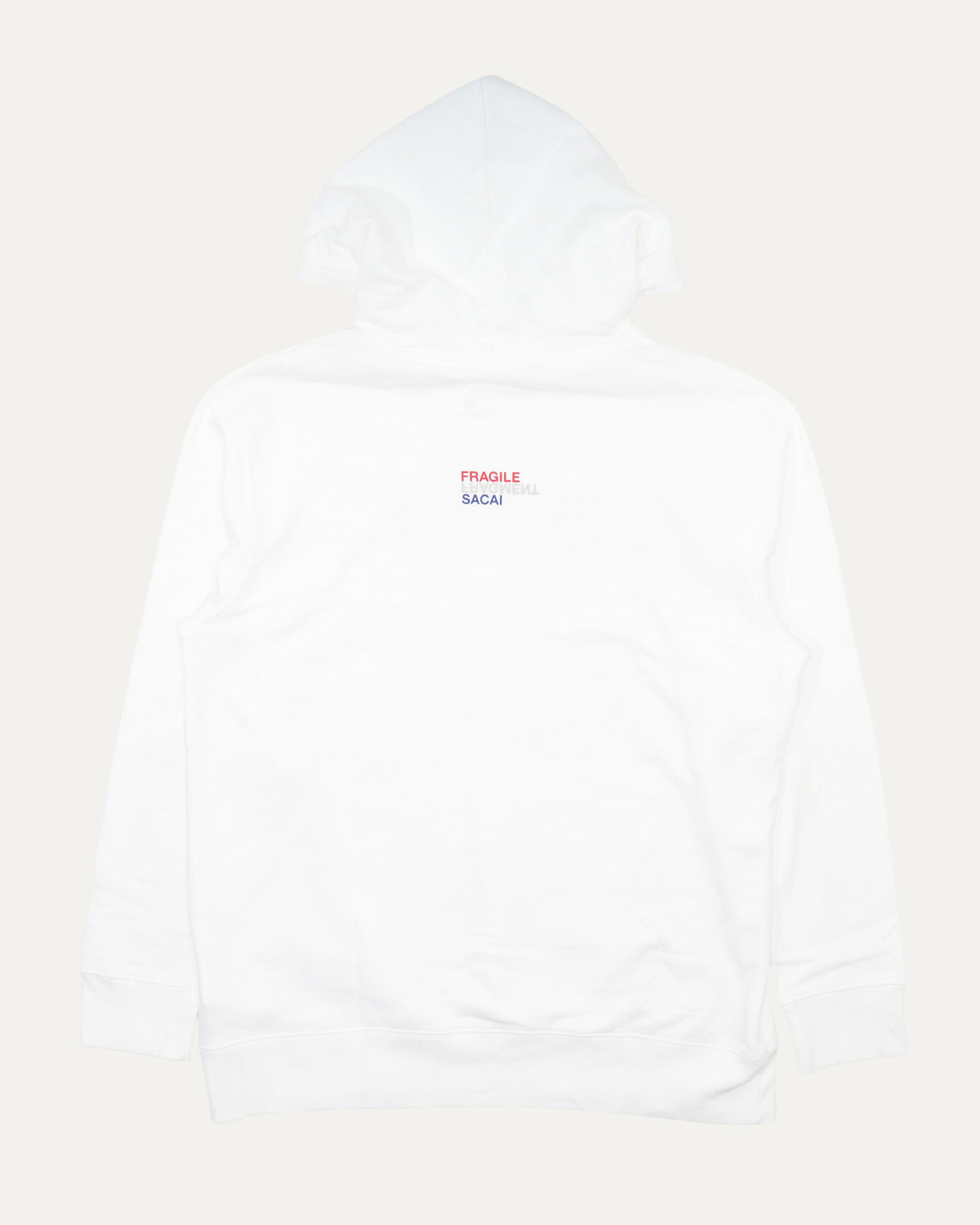 Fragment Fragile Sticker Hoodie