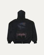 FW23 Paris Moon Zip-Up Hoodie