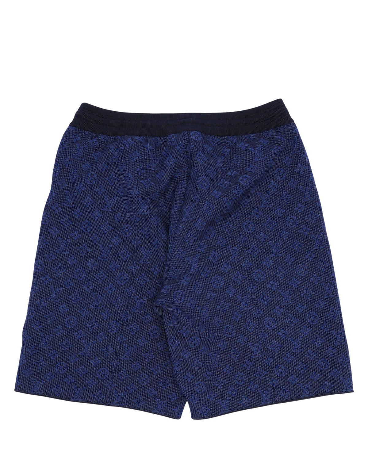Monogram Wool Shorts