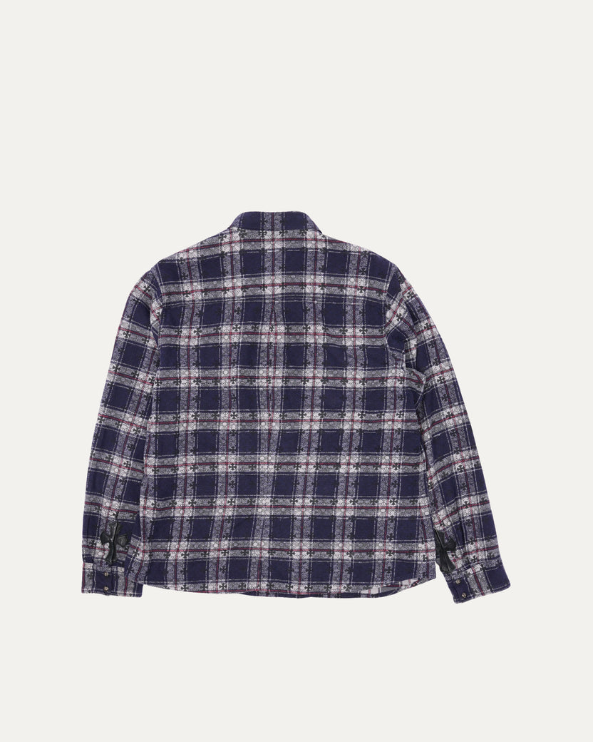 Loose Ends Cross Patch Flannel Shirt