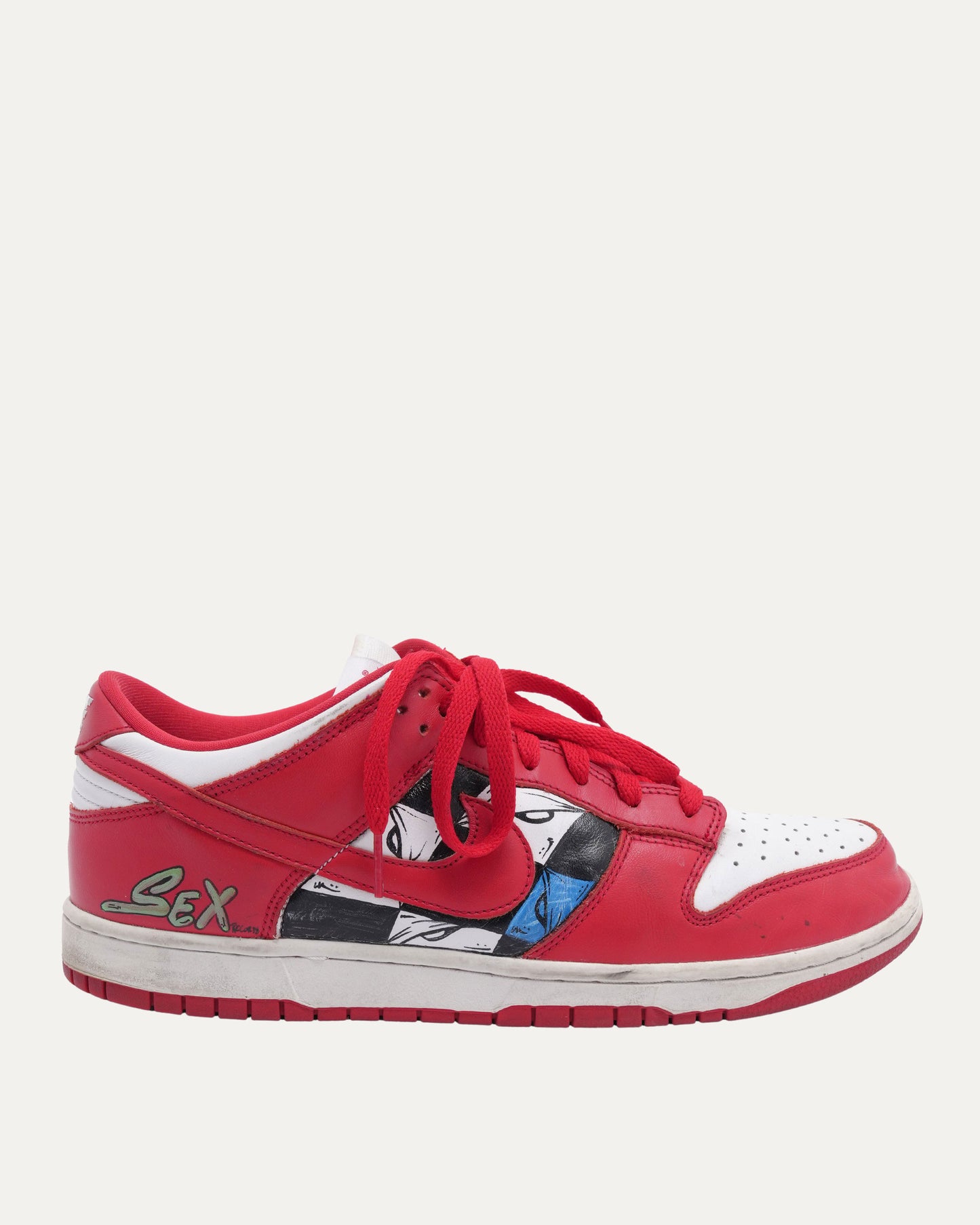 Painted Nike Dunk Low Sneakers