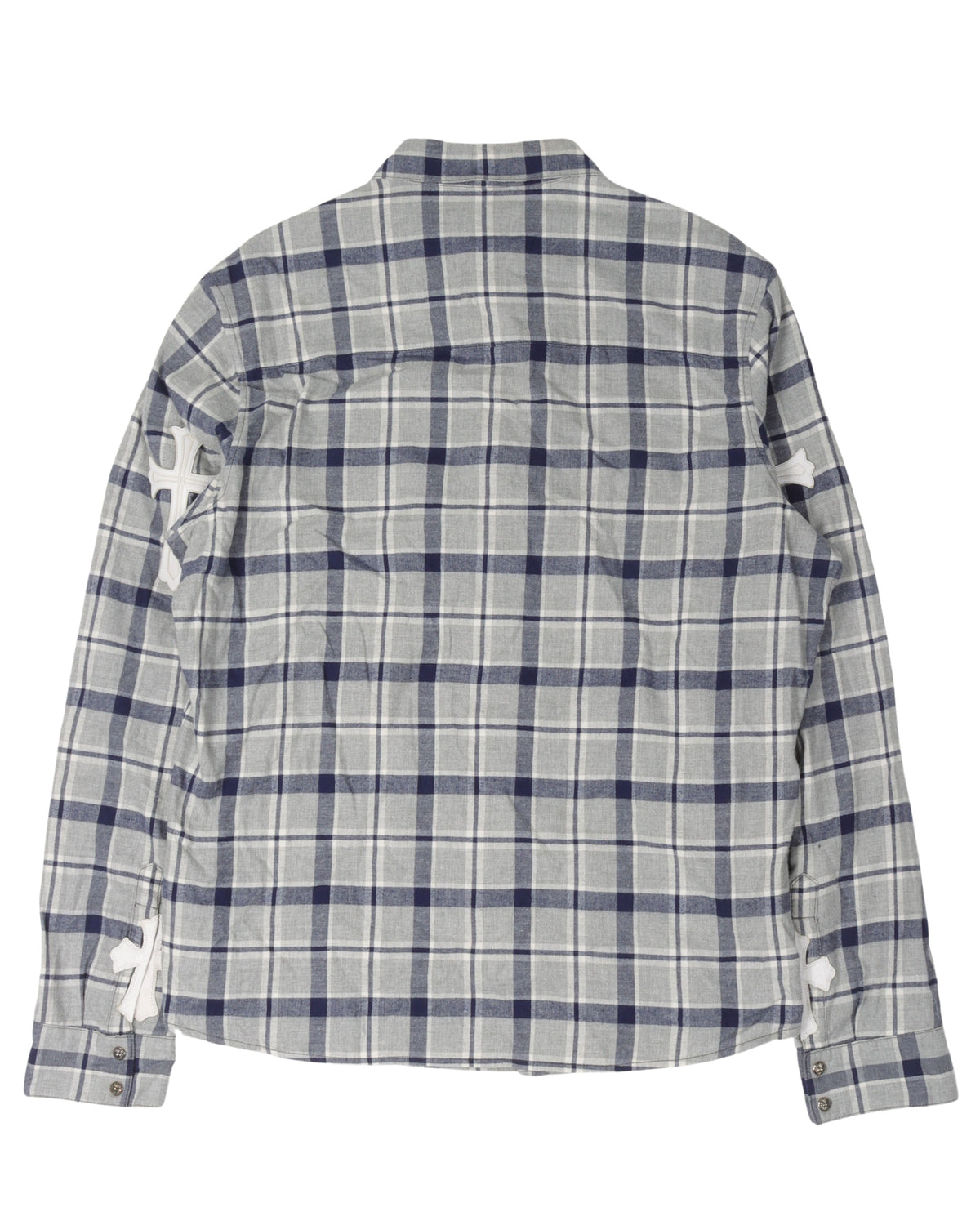 Cross Patch Flannel Shirt