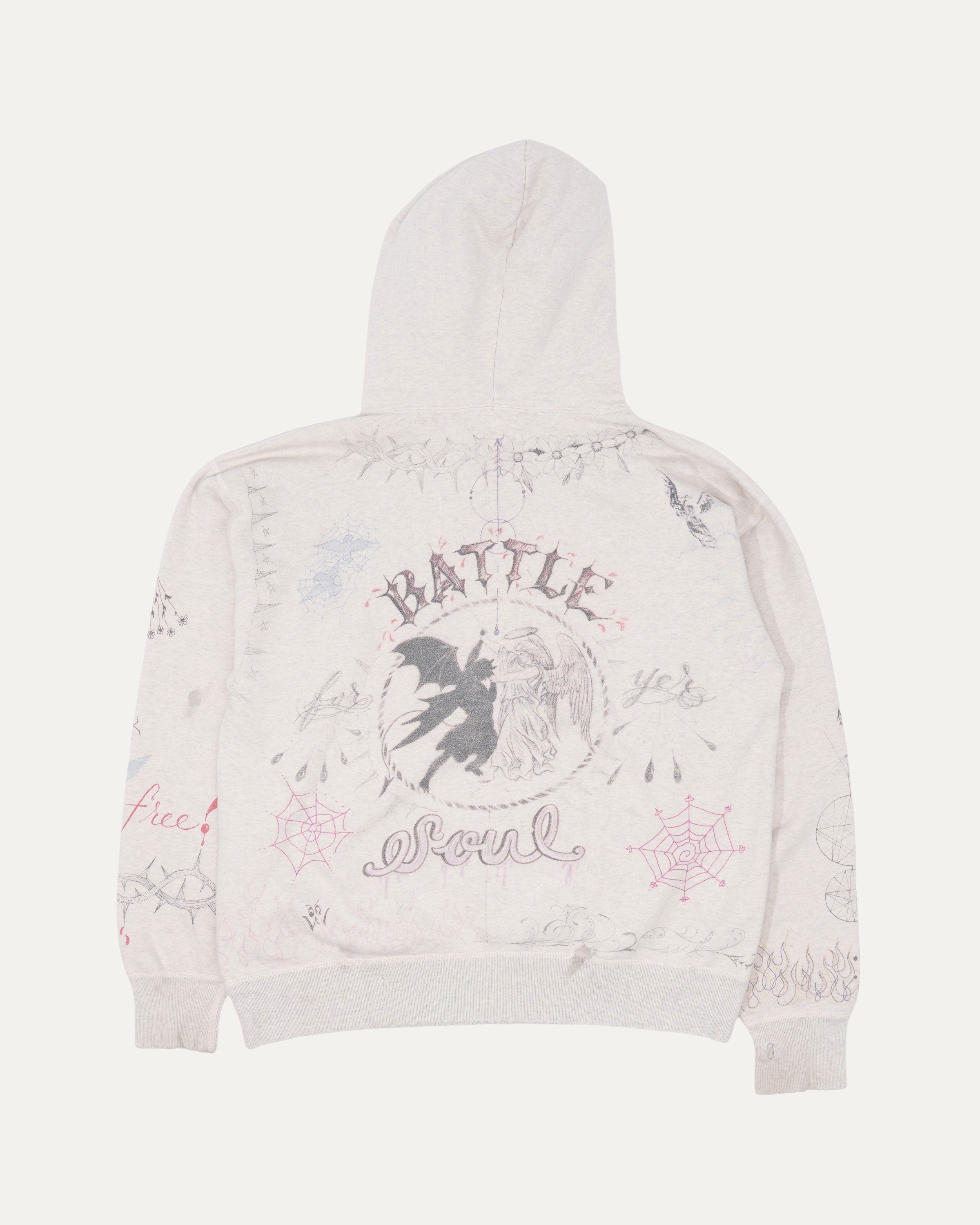 Heaven Or Hell Graffiti Hoodie