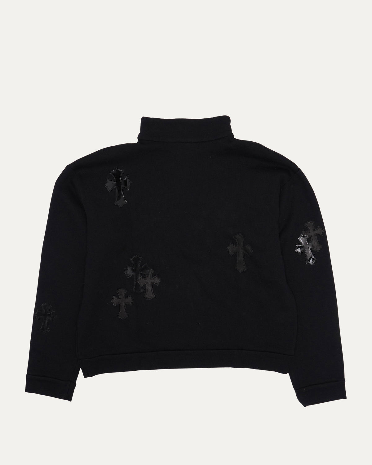 Paper Jam Cross Patch Quarter Zip Sweatshirt