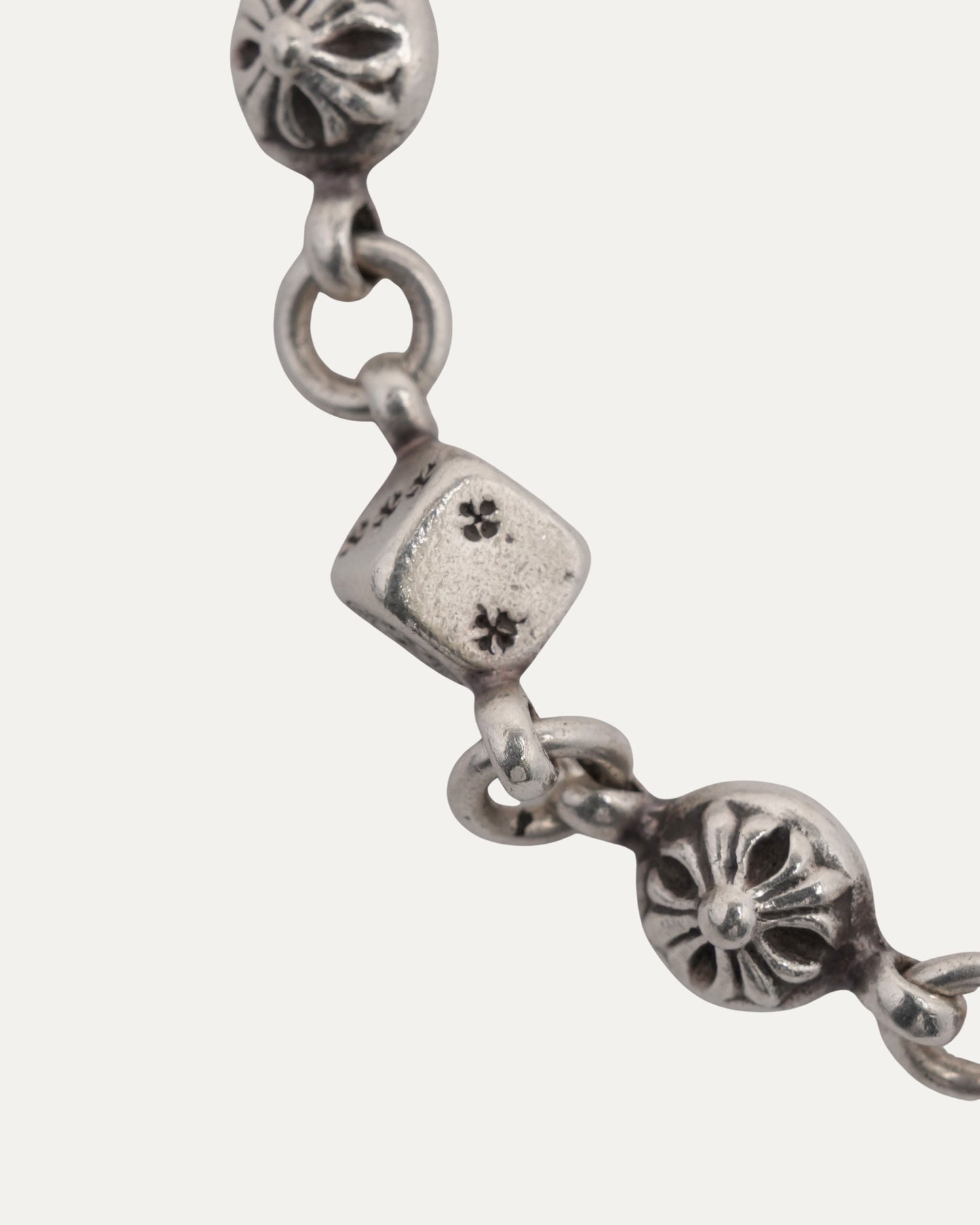 Dice and Plus Ball Bracelet