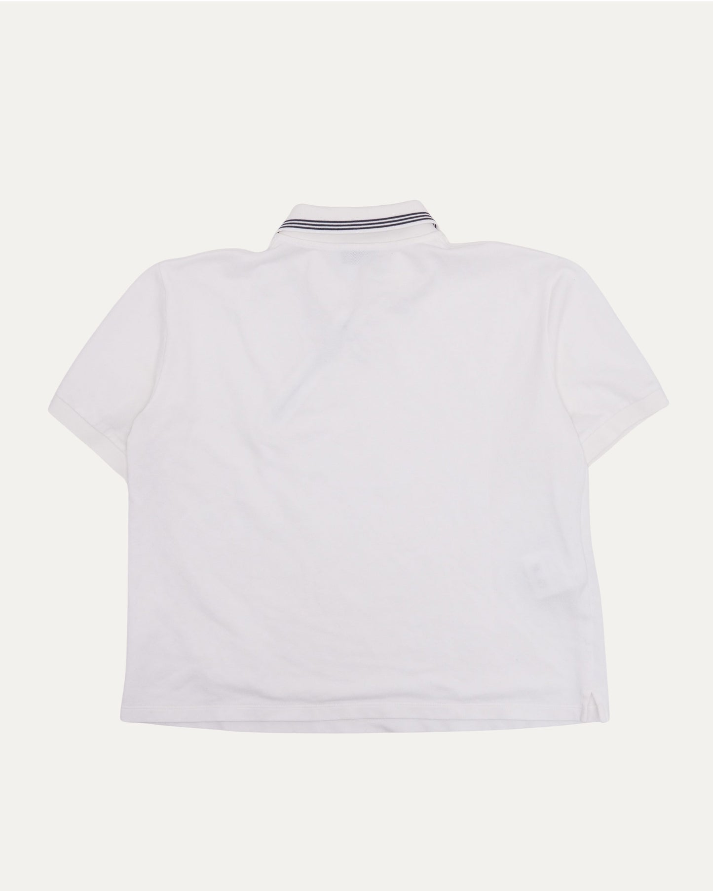 Diagonal Zipper Polo
